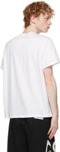 Maison Margiela White Embroidered Logo T-Shirt