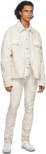 Maison Margiela White Marble Jeans