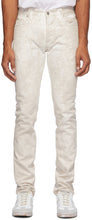 Maison Margiela White Marble Jeans - Maison Margiela Jeune en marbre blanc - Maison Margiela 화이트 대리석 청바지