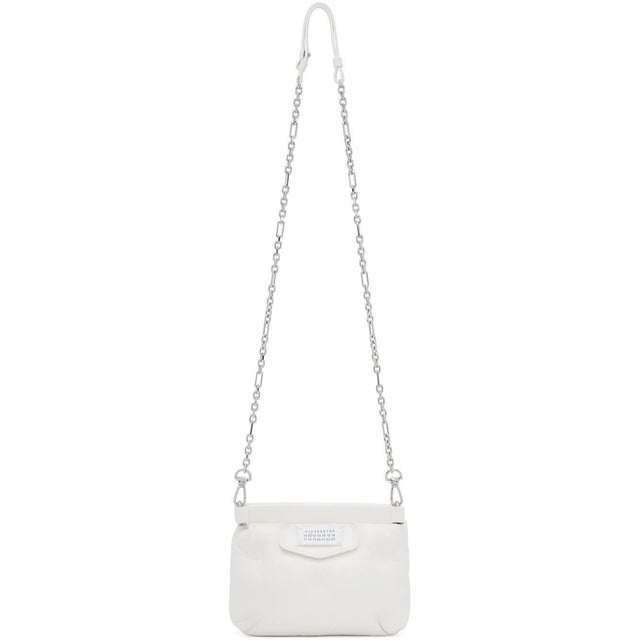 Maison Margiela White Mini Red Carpet Glam Slam Bag