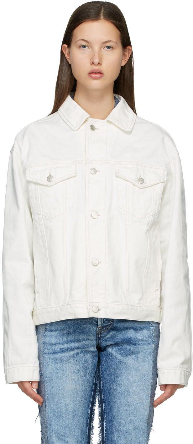 Missoni cropped denim jacket - White