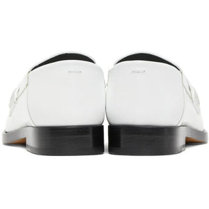 Maison Margiela White Slip-On Loafers