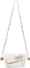 Maison Margiela White Small Snatched Bag - Maison Margiela Blanc Petit sac arraché blanc - Maison Margiela 화이트 작은 납치 가방