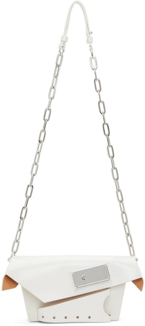 Maison Margiela White Small Snatched Bag - Maison Margiela Blanc Petit sac arraché blanc - Maison Margiela 화이트 작은 납치 가방