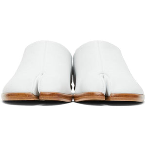 Maison Margiela White Tabi Babouche Loafers