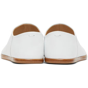 Maison Margiela White Tabi Babouche Loafers