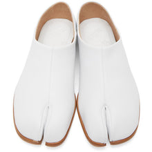 Maison Margiela White Tabi Babouche Loafers - MAISON MARGIELA WHITE TABI BOBOUCHE BOBOUCHE - Maison Margiela White Tabi Babouche 로퍼