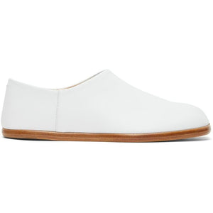 Maison Margiela White Tabi Babouche Loafers