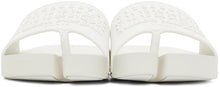 Maison Margiela White Tabi Slides