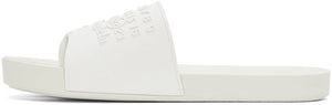 Maison Margiela White Tabi Slides