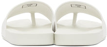 Maison Margiela White Tabi Slides