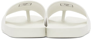 Maison Margiela White Tabi Slides