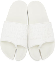 Maison Margiela White Tabi Slides