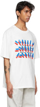 Maison Margiela White Tape Print T-Shirt