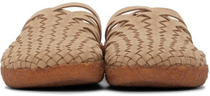 Malibu Sandals Beige Vegan Suede Colony Sandals