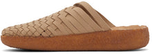 Malibu Sandals Beige Vegan Suede Colony Sandals