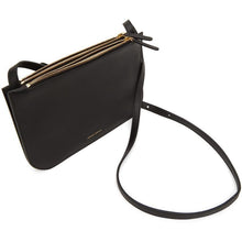 Mansur Gavriel Black Double Crossbody Bag - MANSUR GAVRIEL NOIR BANDBOYS SAC - Mansur Gavriel 블랙 더블 크로스 바디 백