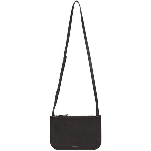 Mansur Gavriel Black Double Crossbody Bag