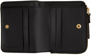 Marc Jacobs Black Compact Zip Wallet