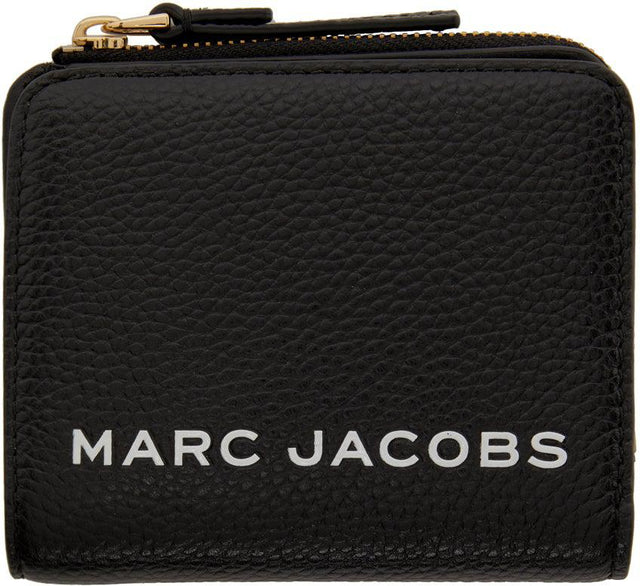 Marc Jacobs Black Compact Zip Wallet - Marc Jacobs Black Compact Zip portefeuille - 마크 제이콥스 블랙 컴팩트 지퍼 지갑
