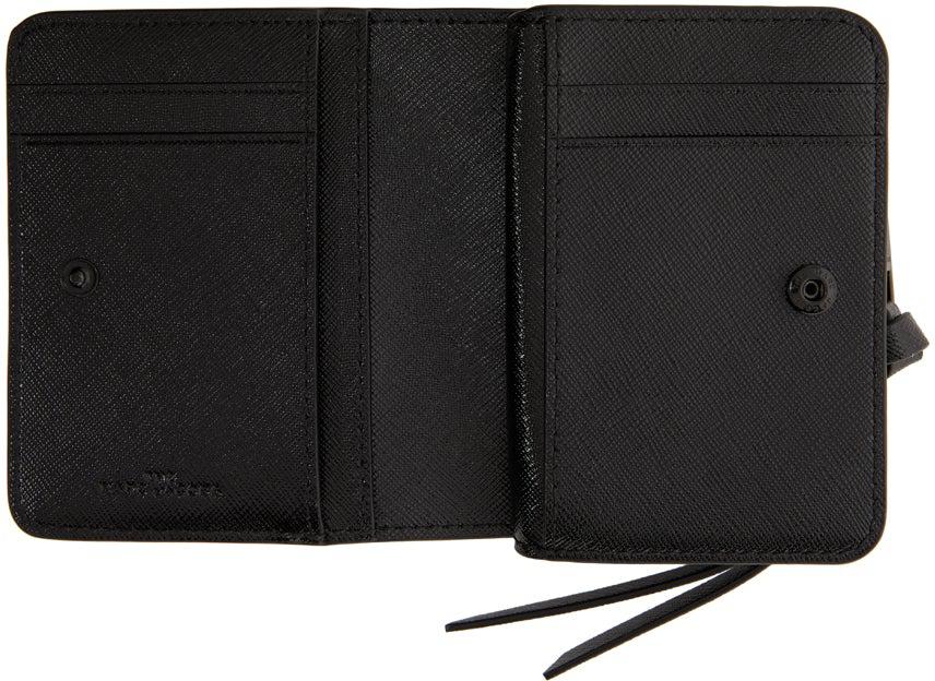 Marc Jacobs Black Mini 'The Snapshot Compact' Wallet