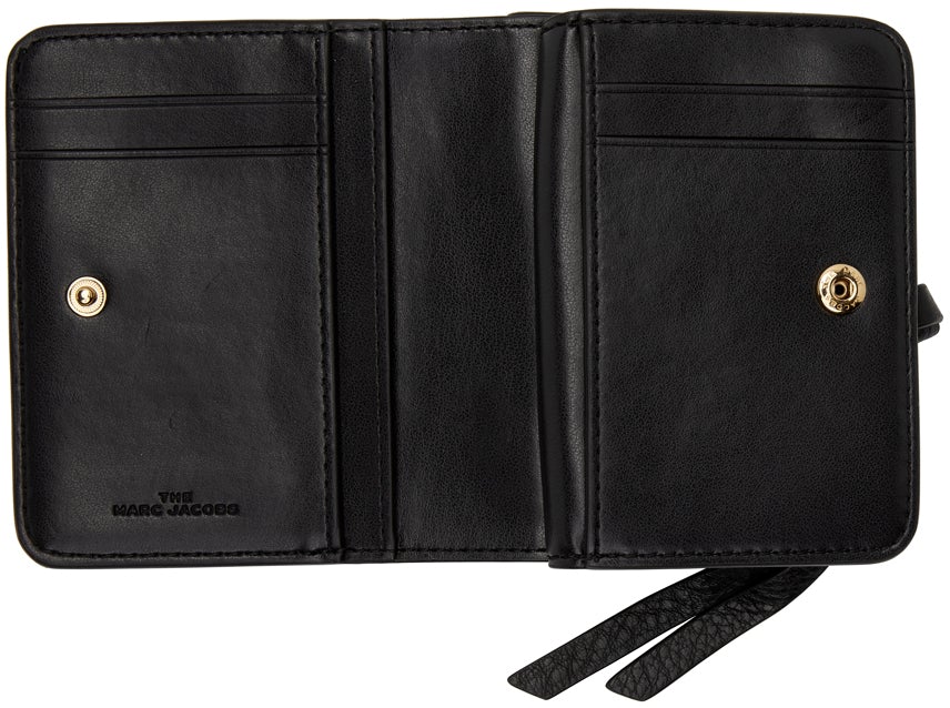 Snapshot leather wallet Marc Jacobs Black in Leather - 31855869