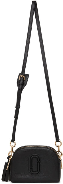 Marc Jacobs Black Shutter Shoulder Bag - Marc Jacobs Sac à bandoulière Black Shutter - 마크 제이콥스 블랙 셔터 숄더 백