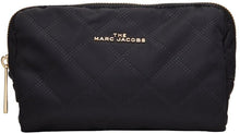 Marc Jacobs Black 'The Beauty Triangle' Pouch - Marc Jacobs Black 'The Beauty Triangle' Pochette - Marc Jacobs Black 'Beauty Triangle'Pouch.