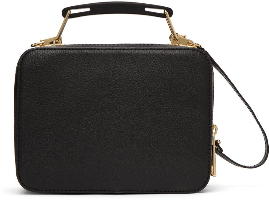 The box bag leather crossbody bag Marc Jacobs Black in Leather - 20535791