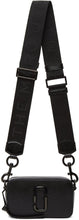 Marc Jacobs Black 'The Logo Strap Snapshot' Bag - Marc Jacobs Black 'The Logo Strap Snapshot' Sac - 마크 제이콥스 블랙 '로고 스트랩 스냅 샷'가방
