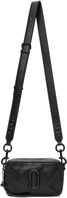 Marc Jacobs Black 'The Snapshot' DTM Shoulder Bag - Marc Jacobs Black 'The Snapshot' Sac à bandoulière DTM - 마크 제이콥스 블랙 '스냅 샷'DTM 어깨 가방