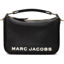 Marc Jacobs Black 'The Softbox 23' Top Handle Bag