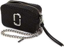 Marc Jacobs Black 'The Softshot 17' Shoulder Bag