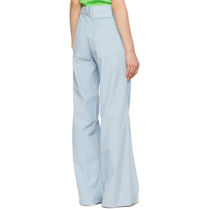 Marc Jacobs Blue Corduroy 'The Flared' Jeans