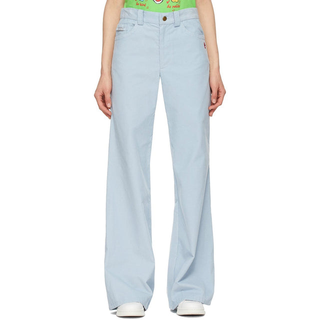 Marc Jacobs Blue Corduroy 'The Flared' Jeans - Marc Jacobs Blue Cordouroy 'The Flared' Jeans - Marc Jacobs Blue Corduroy 'Flared'청바지