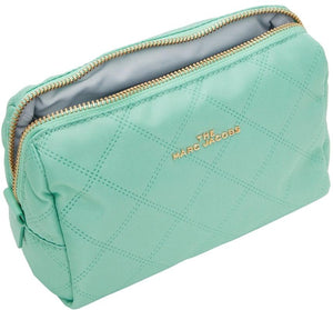 Marc Jacobs Green 'The Beauty Triangle' Pouch