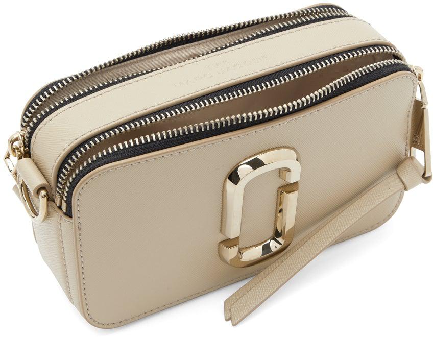 Marc Jacobs Khaki 'the Snapshot' Shoulder Bag In 345 Olive Multi | ModeSens
