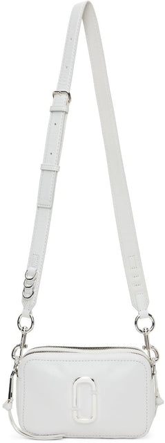 Marc Jacobs White DTM 'The Softshot' Shoulder Bag - Marc Jacobs Blanc DTM 'The Softshot' Sac à bandoulière - 마크 제이콥스 화이트 DTM 'Softshot'숄더백