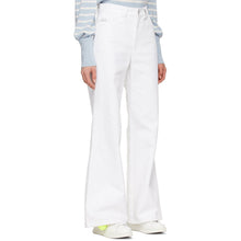 Marc Jacobs White 'The Flared' Jeans