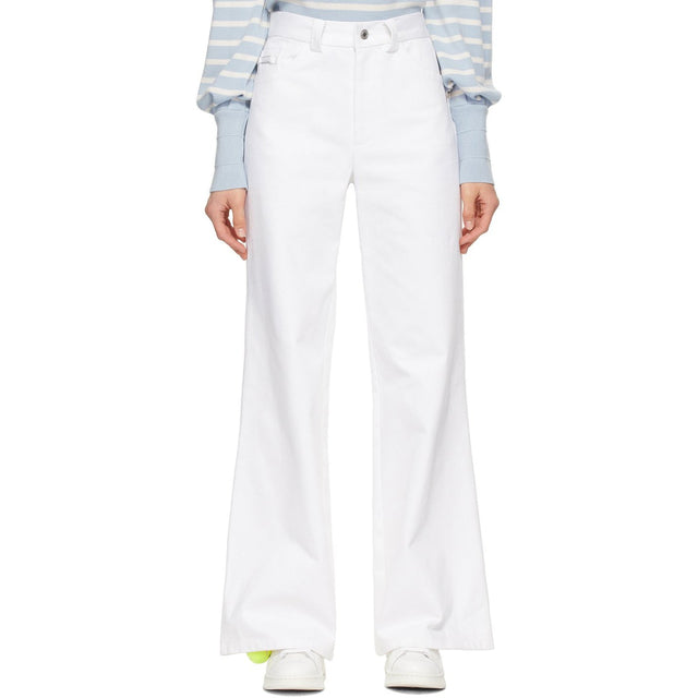 Marc Jacobs White 'The Flared' Jeans - Marc Jacobs White 'the évasé' jeans - Marc Jacobs 화이트 '플레어'청바지