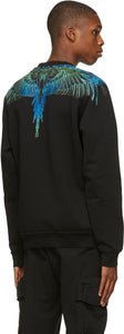Marcelo Burlon County of Milan Black Wings Sweatshirt