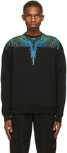 Marcelo Burlon County of Milan Black Wings Sweatshirt - Sweat-shirt de Milan Black Wings County of Milan Burlon - Marcelo Burlon County of Milan Black Wings Sweatshirt
