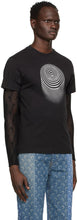 Marine Serre Black Large Optic Moon T-Shirt