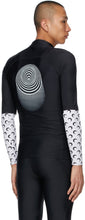 Marine Serre Black Optic Moon Sea Skin Training T-Shirt