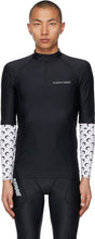 Marine Serre Black Optic Moon Sea Skin Training T-Shirt - Serre Marine Serre T-shirt d'entraînement de la peau de la mer - 해양 Serre 검은 광학 문 바다 피부 훈련 티셔츠