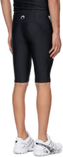 Marine Serre Black Sea Skin Logo Training Shorts