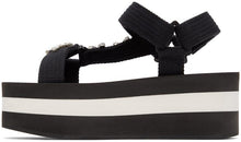 Marni Black Embellished Platform Sandals