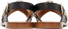 Marni Black Embellished Sandals