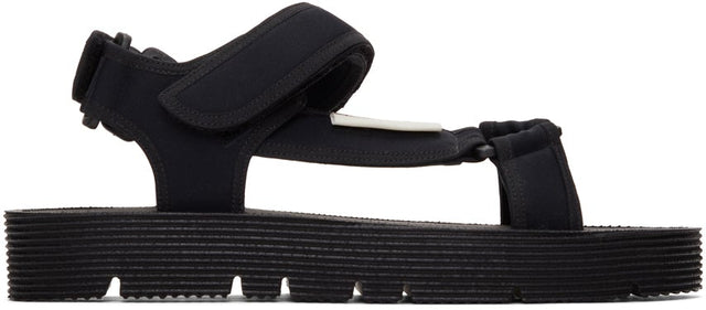 Marni Black Icon Sandals - Sandales d'icônes noires Marni - 마르니 블랙 아이콘 샌들