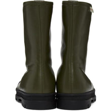 Marni Khaki Pull-On Boots